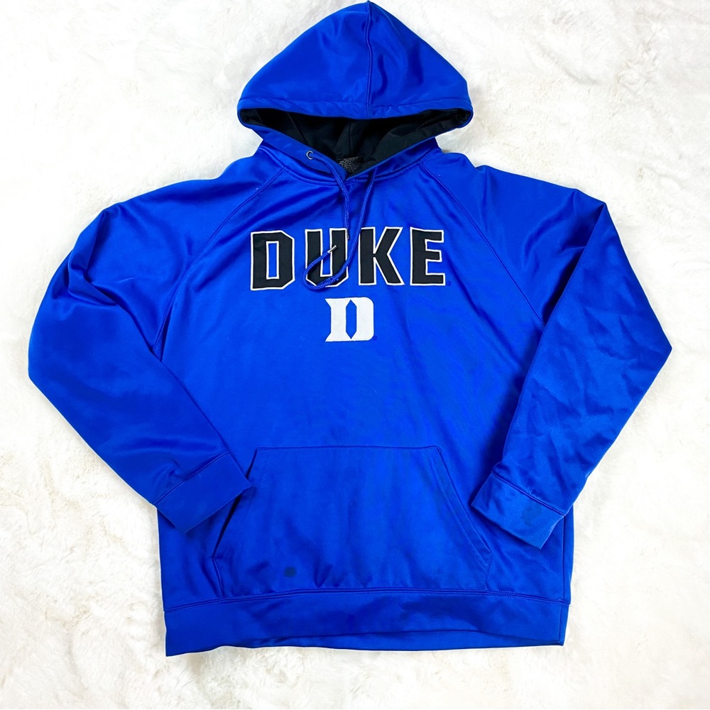 Vintage Duke Blue Devils Oversized Hoodie Pullover Sweatshirt XL Men’s
